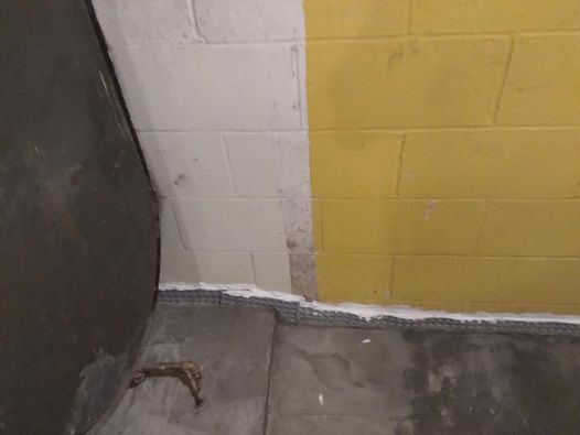 Wet Basement Walls Solved With French Drainage